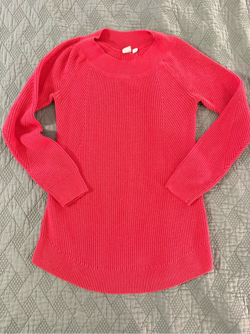 Women’s Crewneck Gap Maternity Sweater - Vibrant Coral Pink